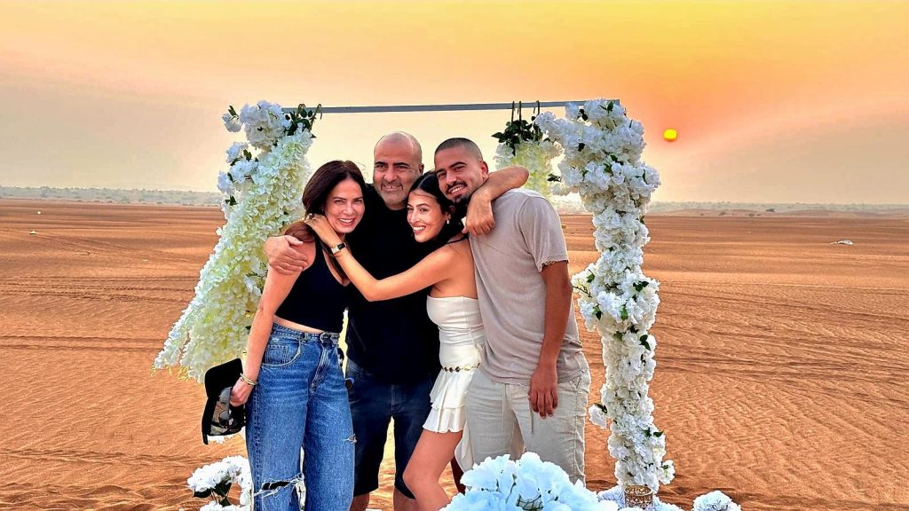 הצעת נישואים במדבר דובאי